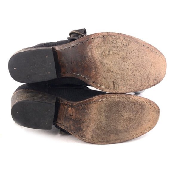 Free People Tortuga Suede Buckle Ankle Booties EUR 40 - Picture 6 of 13